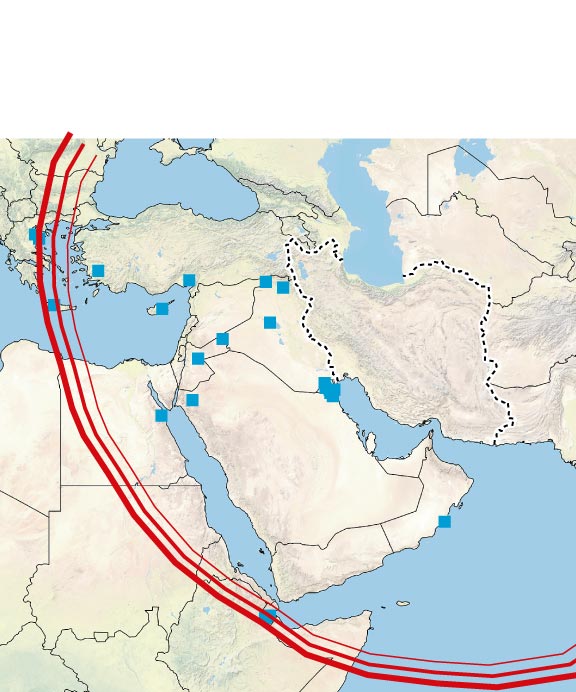 Así es el despliegue militar de EE UU ante Irán (y la capacidad de respuesta de Teherán)