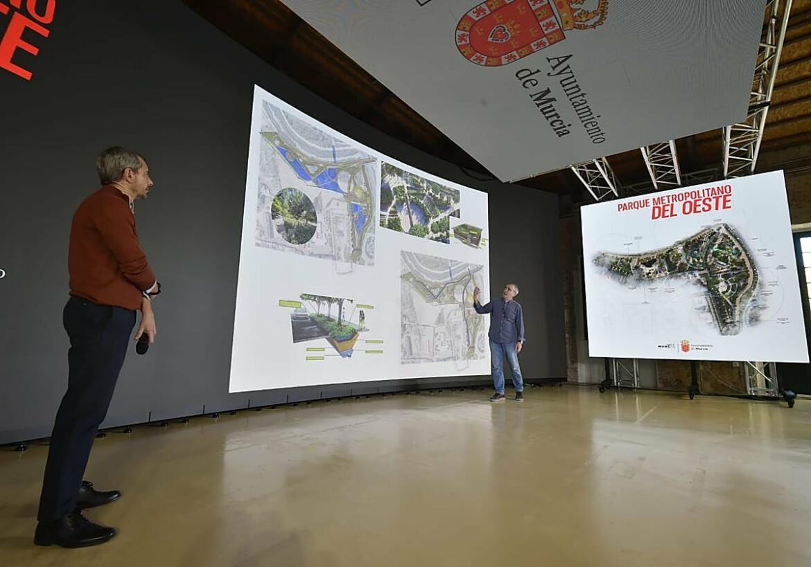 El Parque Metropolitano de Murcia ya tiene fecha de finalización: «Se perseguirá el cumplimiento de los plazos»