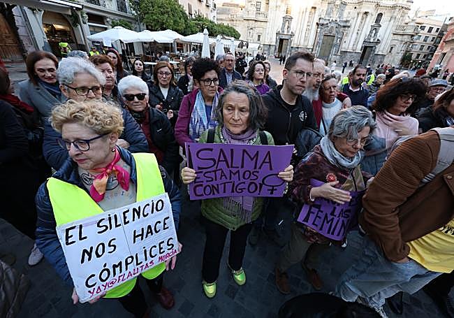 Murcia se vuelca con Salma, la mujer marroquí que estuvo secuestrada dos años: «Evidentemente es una superviviente»