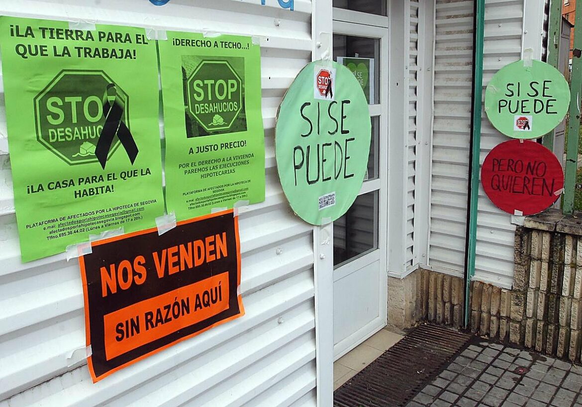 La Región soporta la mayor tasa del país de desahucios por impago de hipoteca