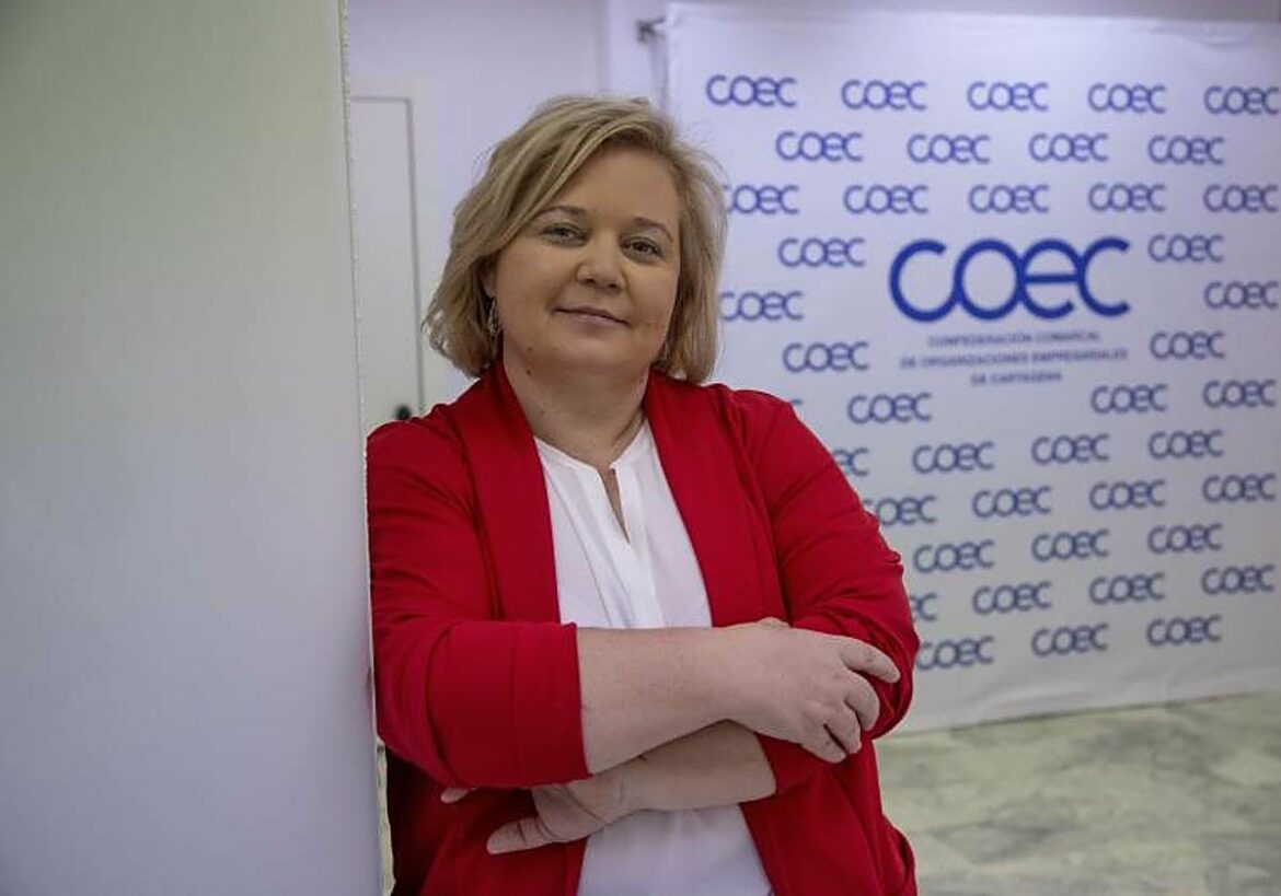 Ana Correa dimite como presidenta de la patronal cartagenera COEC