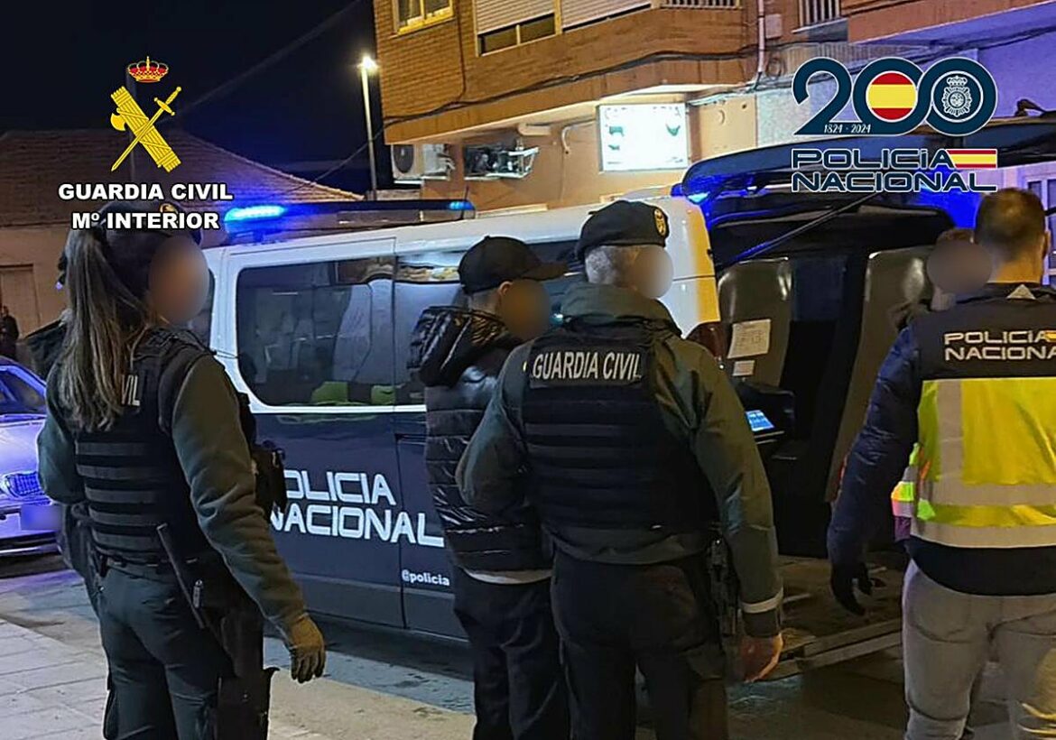 Dos detenidos en un operativo policial desarrollado en locales de ocio de San Javier y Torre Pacheco
