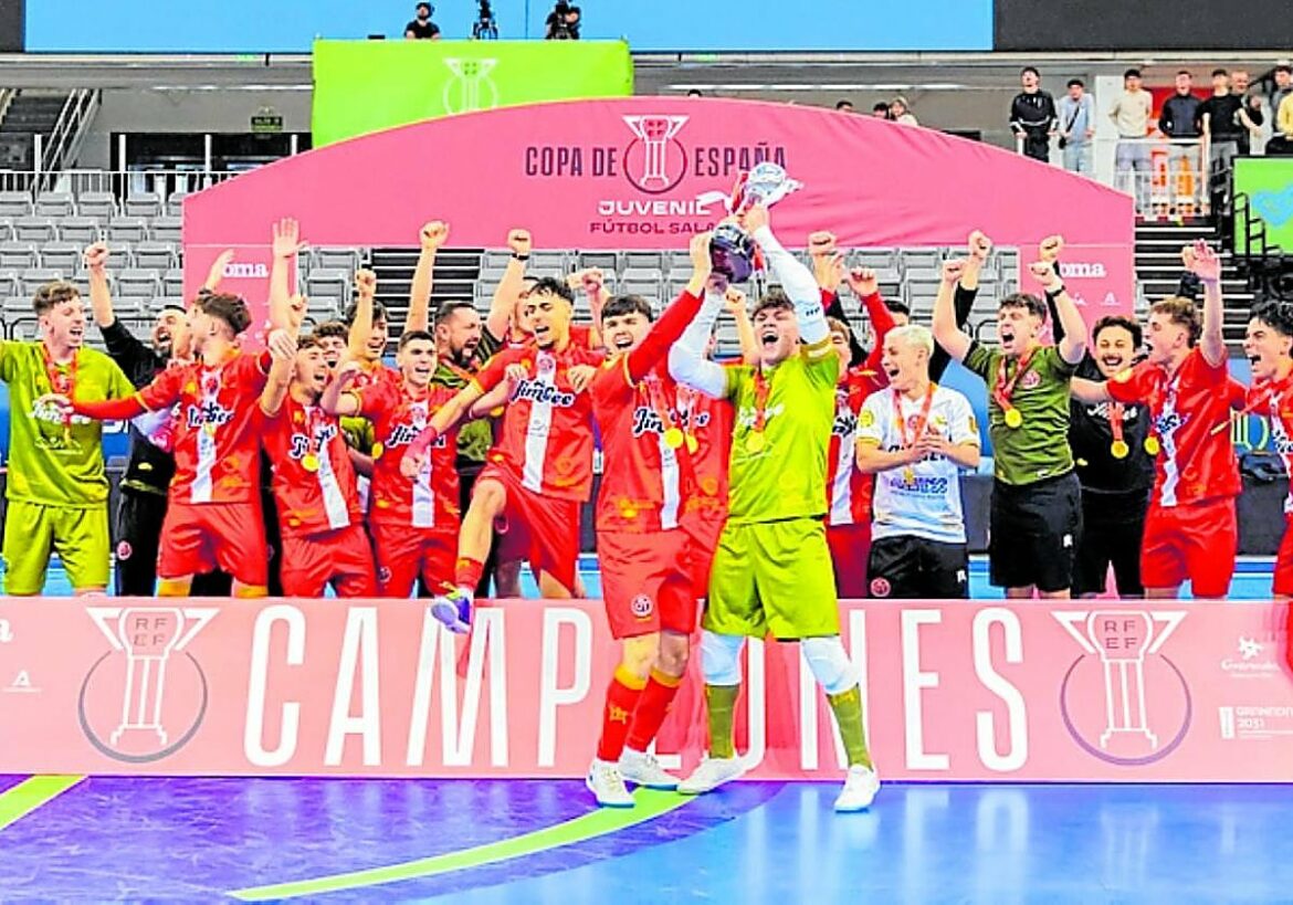 Histórica Copa de España para el juvenil del Jimbee Cartagena