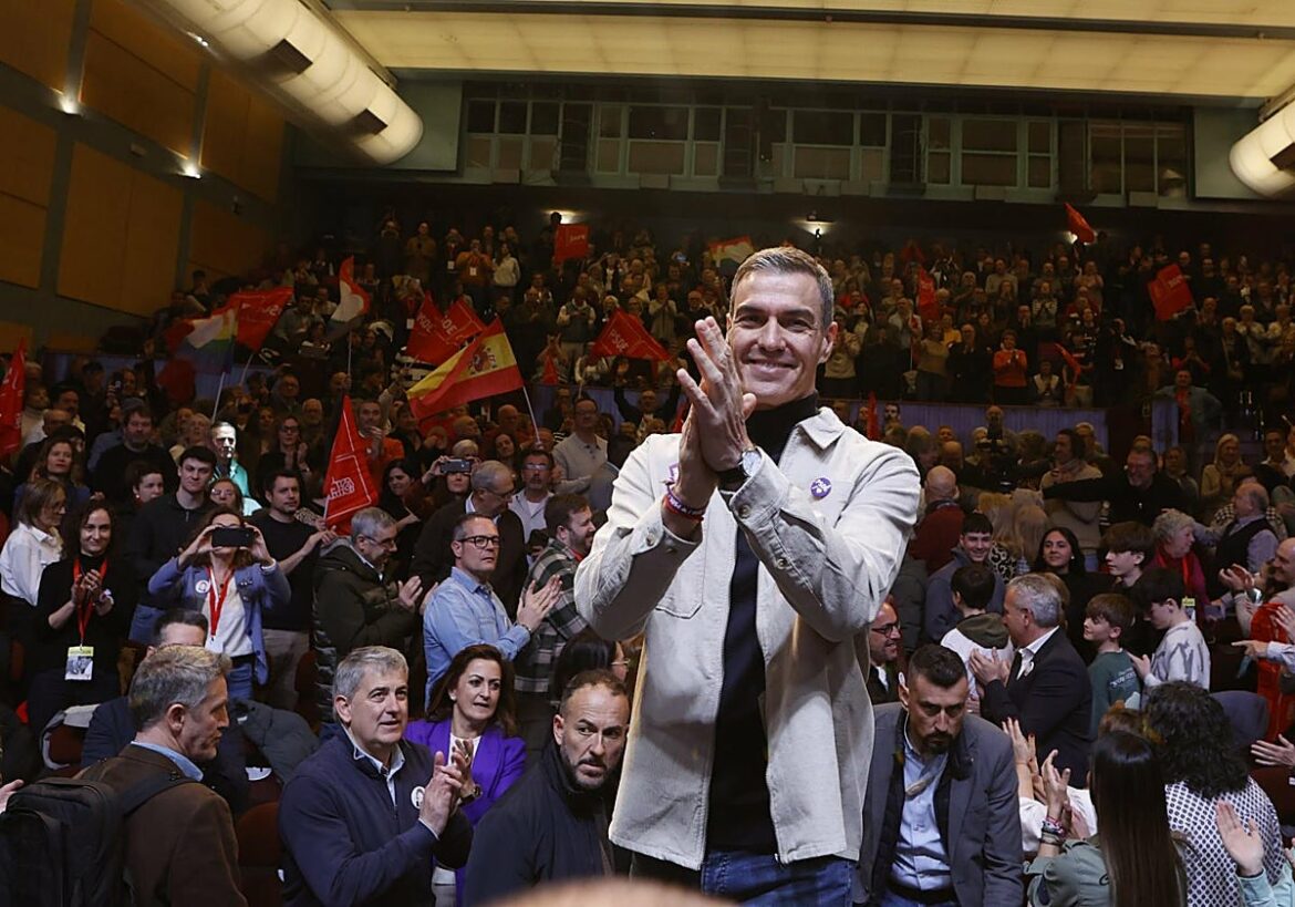 Sánchez vuelve a enarbolar el ‘No a la guerra’: «No estamos solos, somos los primeros»