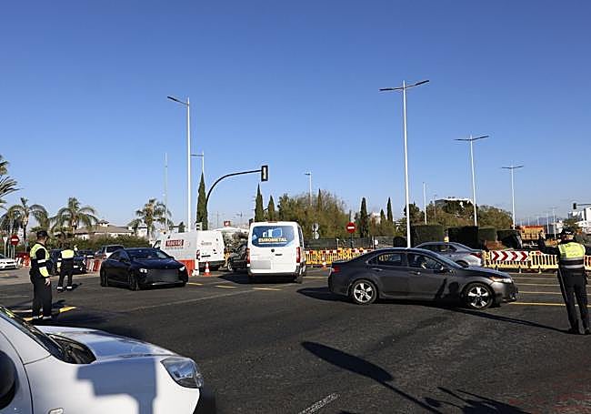 Los nuevos cambios de circulación por las obras de Miguel Indurain en Murcia provocan largas colas