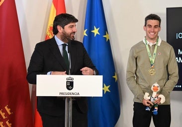 Fuente Álamo se rinde a Mariano García, «nuestro campeón, pero sobre todo nuestro amigo»