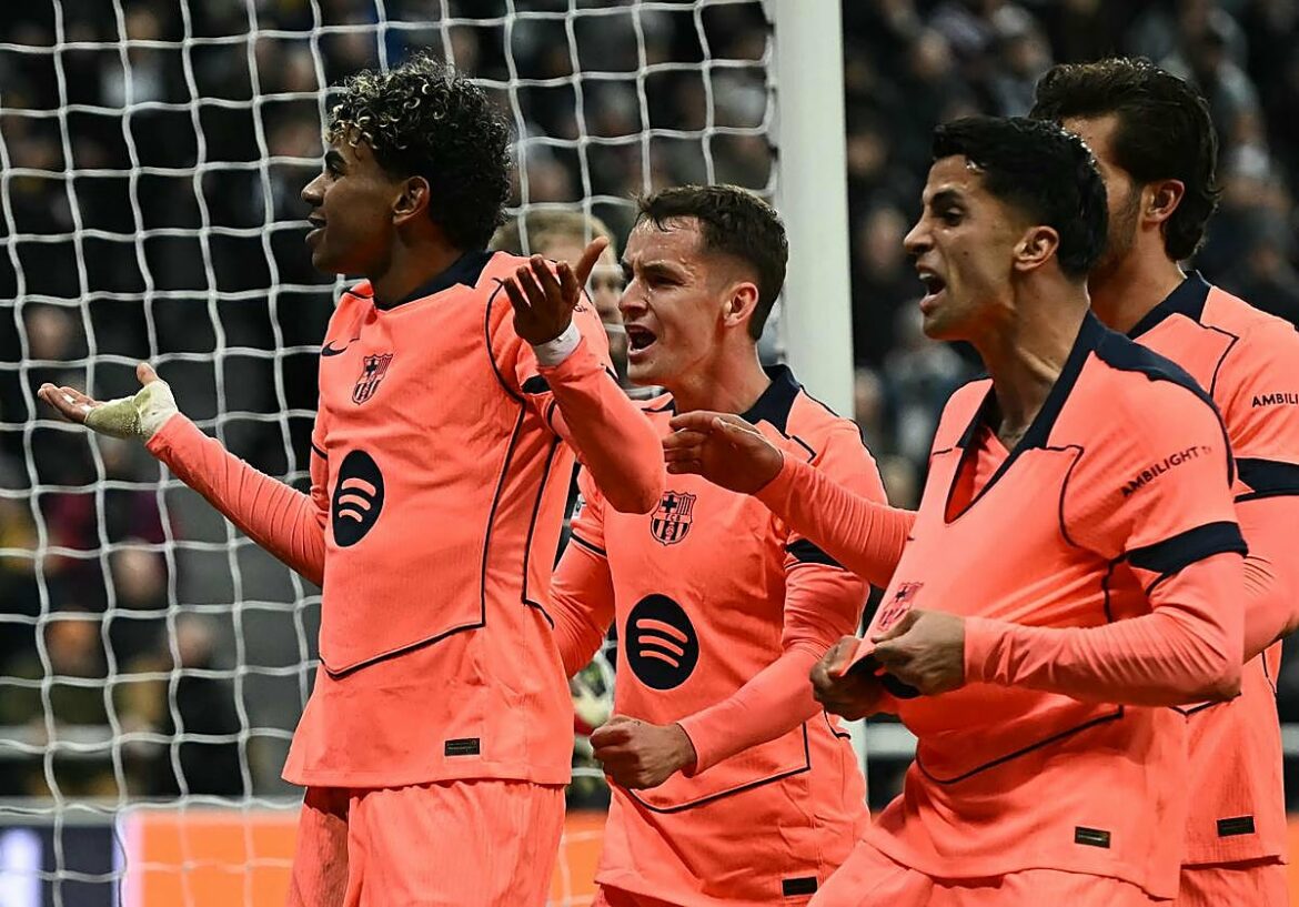 El Barça sale vivo de St James’ Park