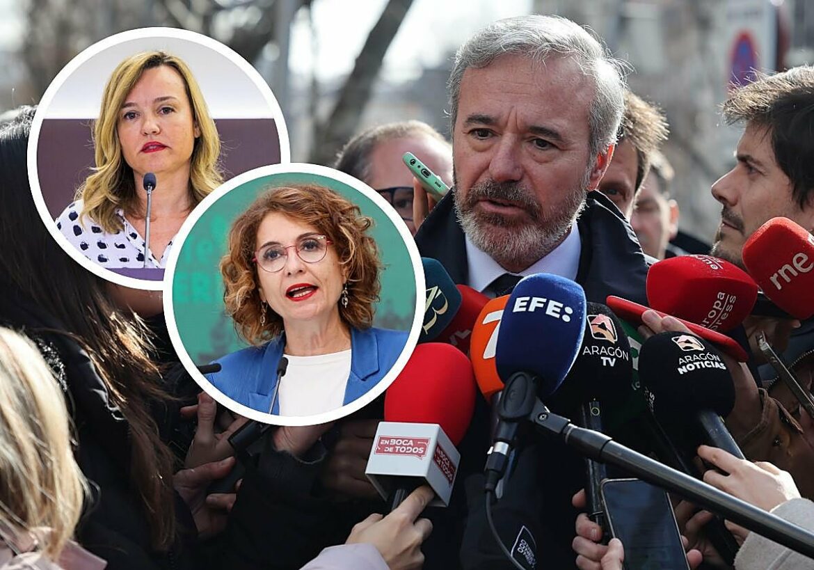 La polémica por las palabras de Jorge Azcón sobre Alegría y Montero termina con disculpas y reproches