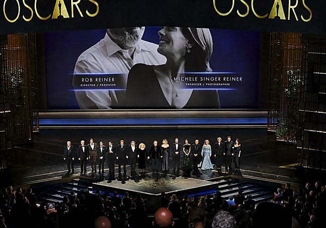 El homenaje a Rob y Michele Reiner.