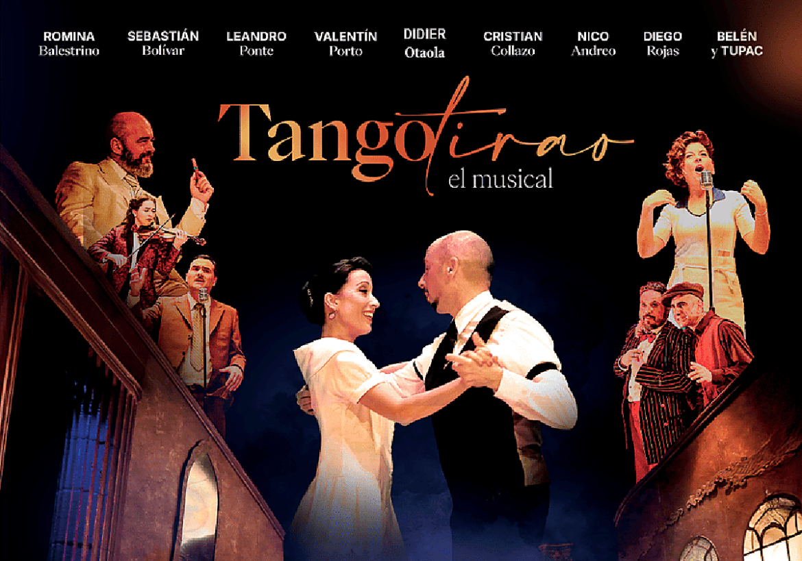 Aires argentinos en el Auditorio Víctor Villegas con ‘Tango Tirao’, el musical que revive el mítico Café Osvaldo