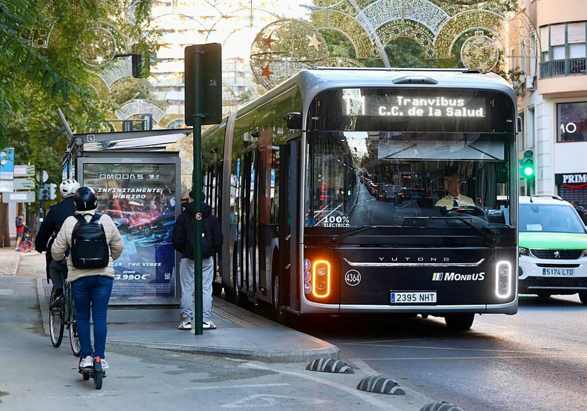 El Ayuntamiento de Murcia extiende la gratuidad del tranvibús y refuerza el Rayo 80 por las obras en Ronda Sur