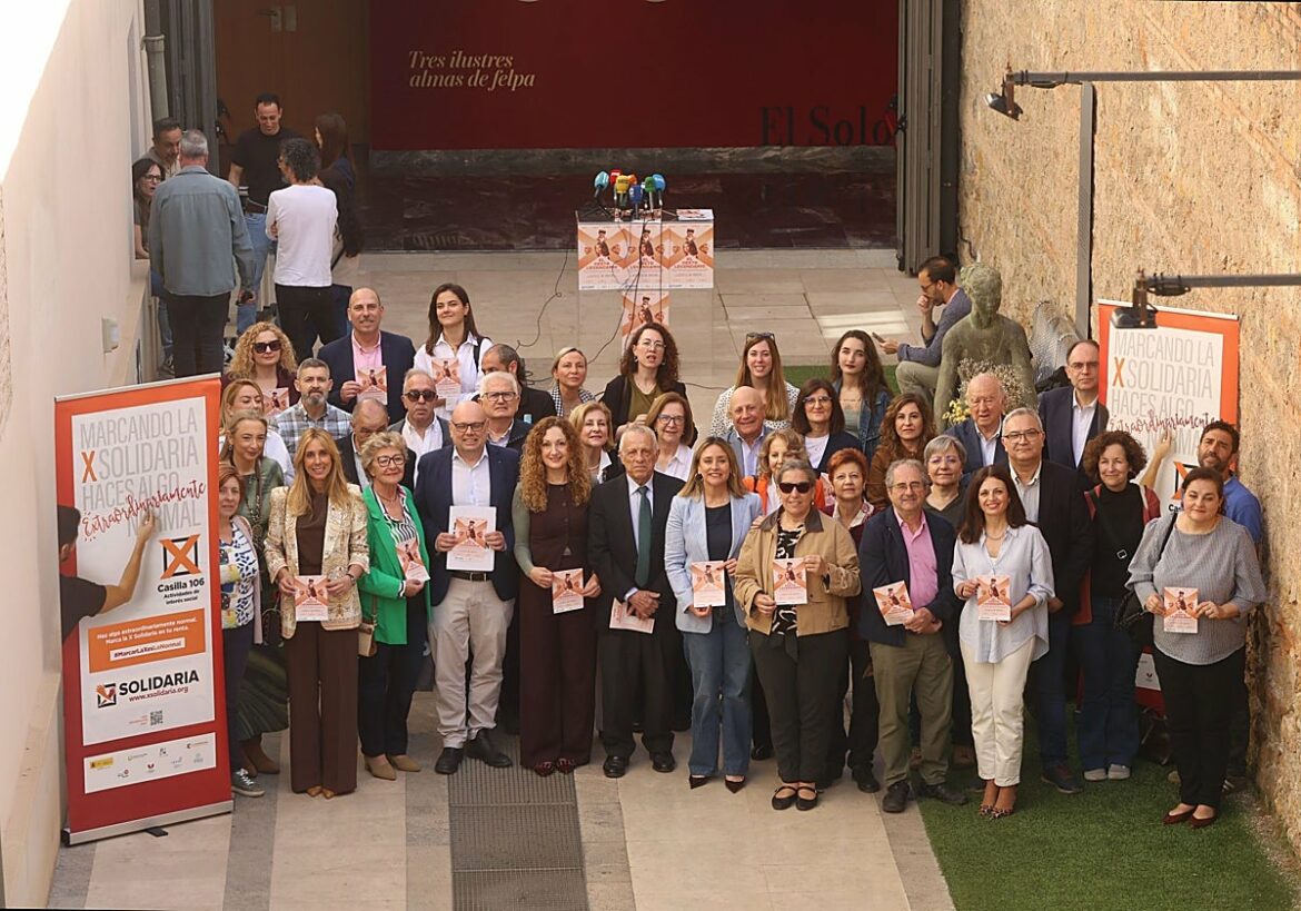 Seis de cada diez contribuyentes murcianos marcan ya la ‘X Solidaria’ en la Renta