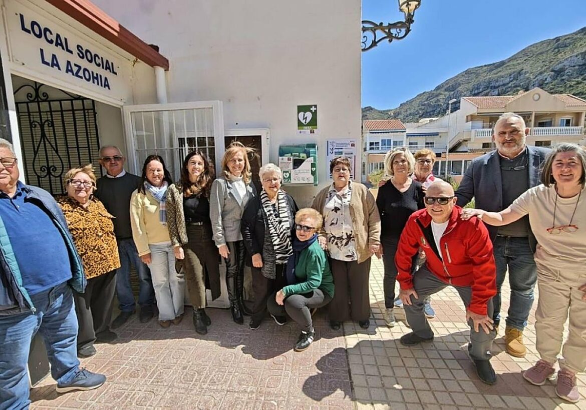 La Azohía estrena su local social tras los trabajos de ampliación