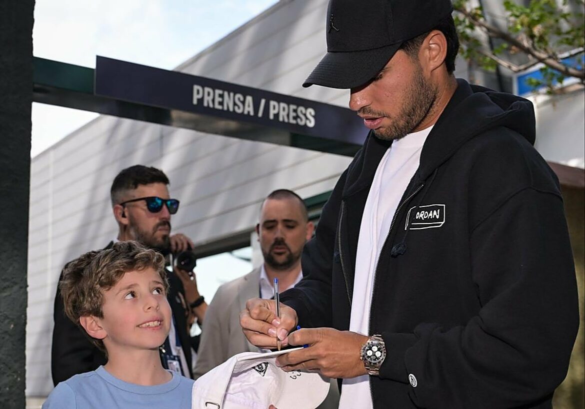 Barcelona, siguiente estación del particular Tourmalet de Carlos Alcaraz