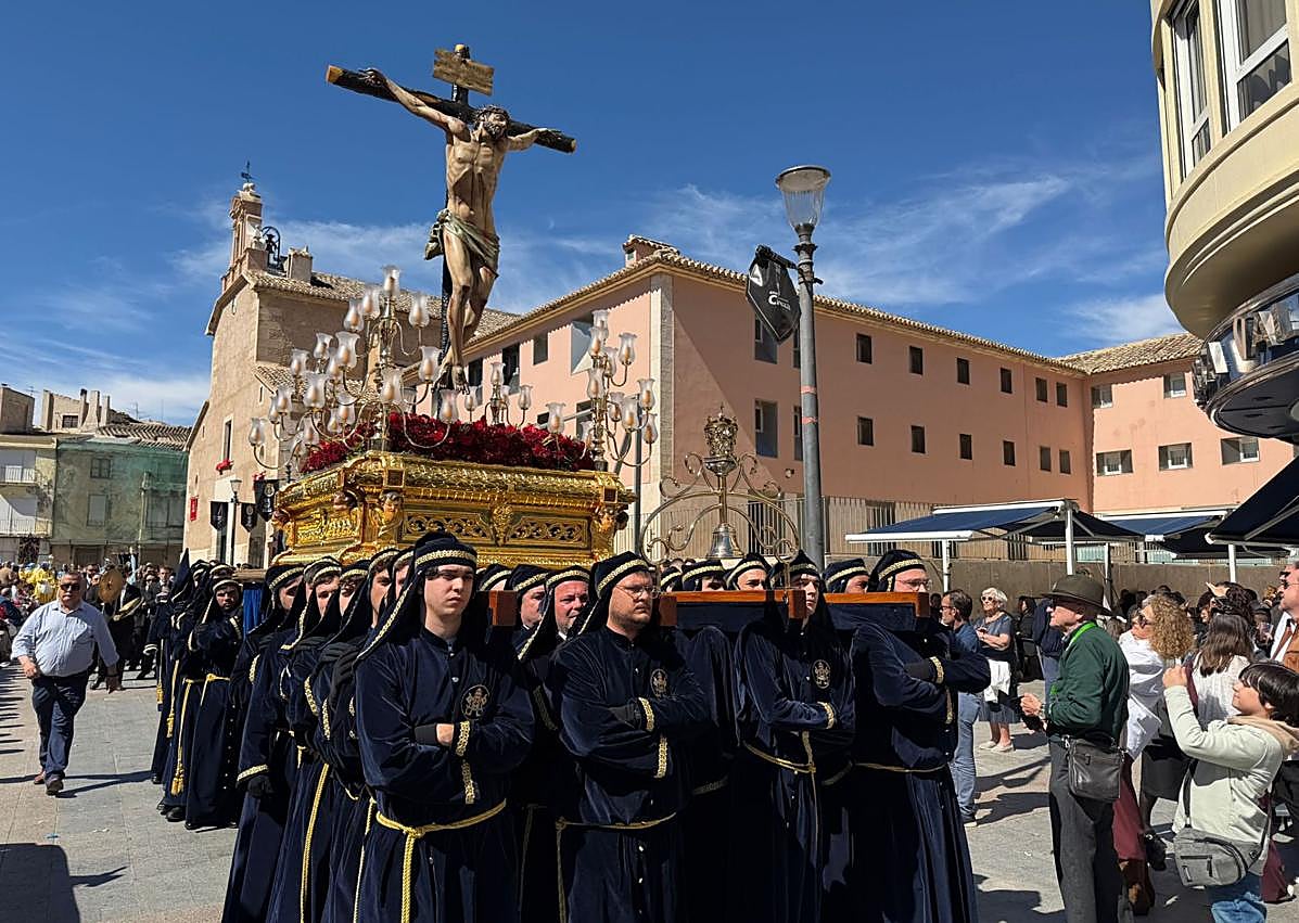 Imagen secundaria 1 - La procesión del Viernes Santo en Cieza.
