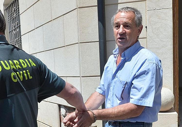 Giuliano tras su detención en 2018 por un crimen del que resultó absuelto.