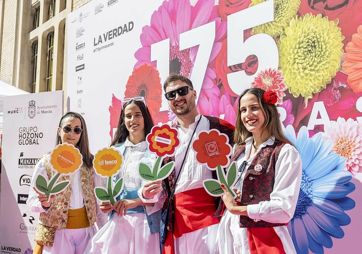 Glambot de LA VERDAD en el Bando de la Huerta de Murcia
