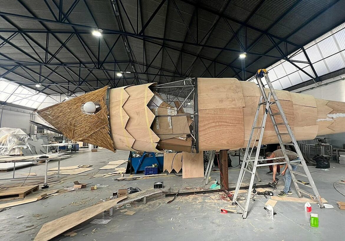 El catafalco de la Sardina guarda un secreto para perdurar en la historia de Murcia