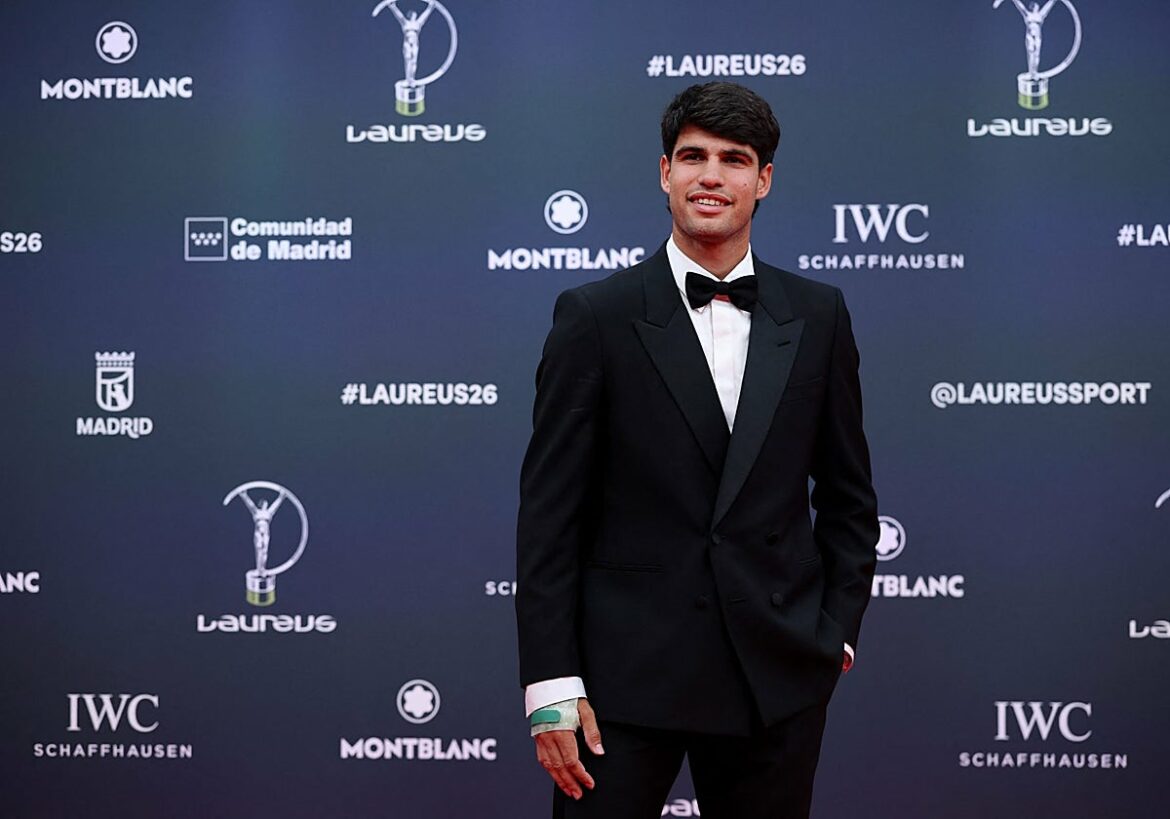 Carlos Alcaraz se lleva el premio gordo en los Laureus