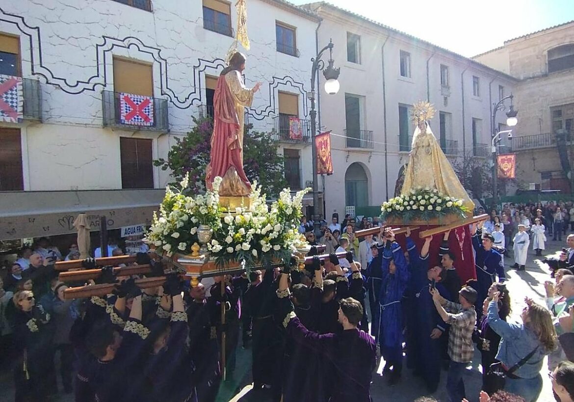 Caravaca recupera la procesión del Resucitado