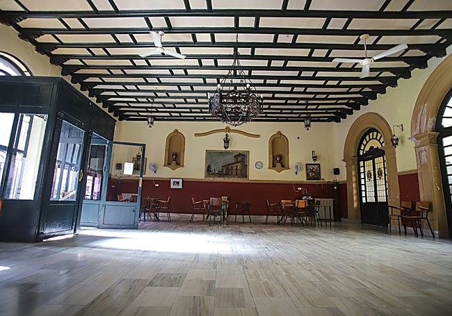 Salón principal del casino de Espinardo.