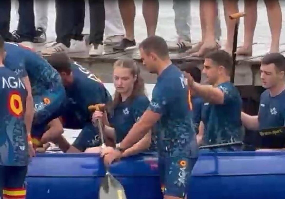 La Princesa no se pierde la regata interuniversidades de Santiago de la Ribera