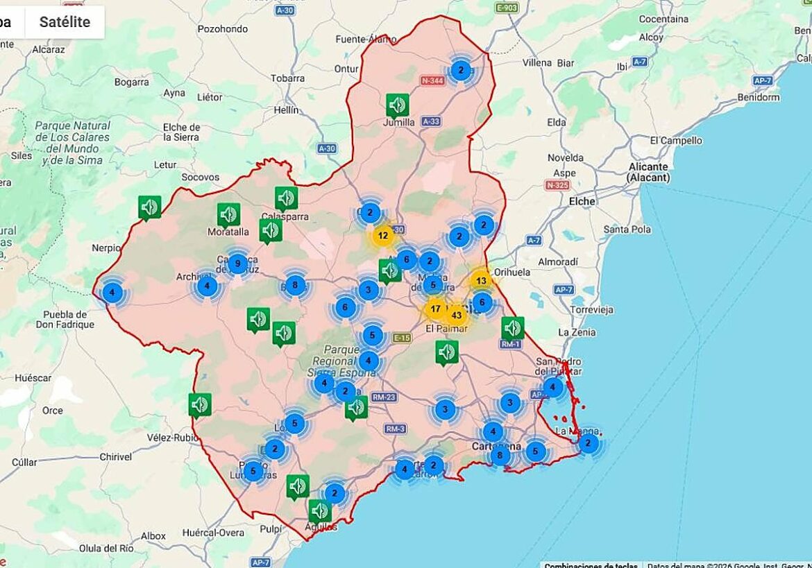 ¿A qué suena cada municipio de la Región? Este mapa recoge los sonidos más representativos