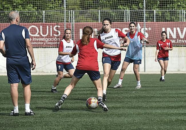 Las imágenes del entrenamiento.