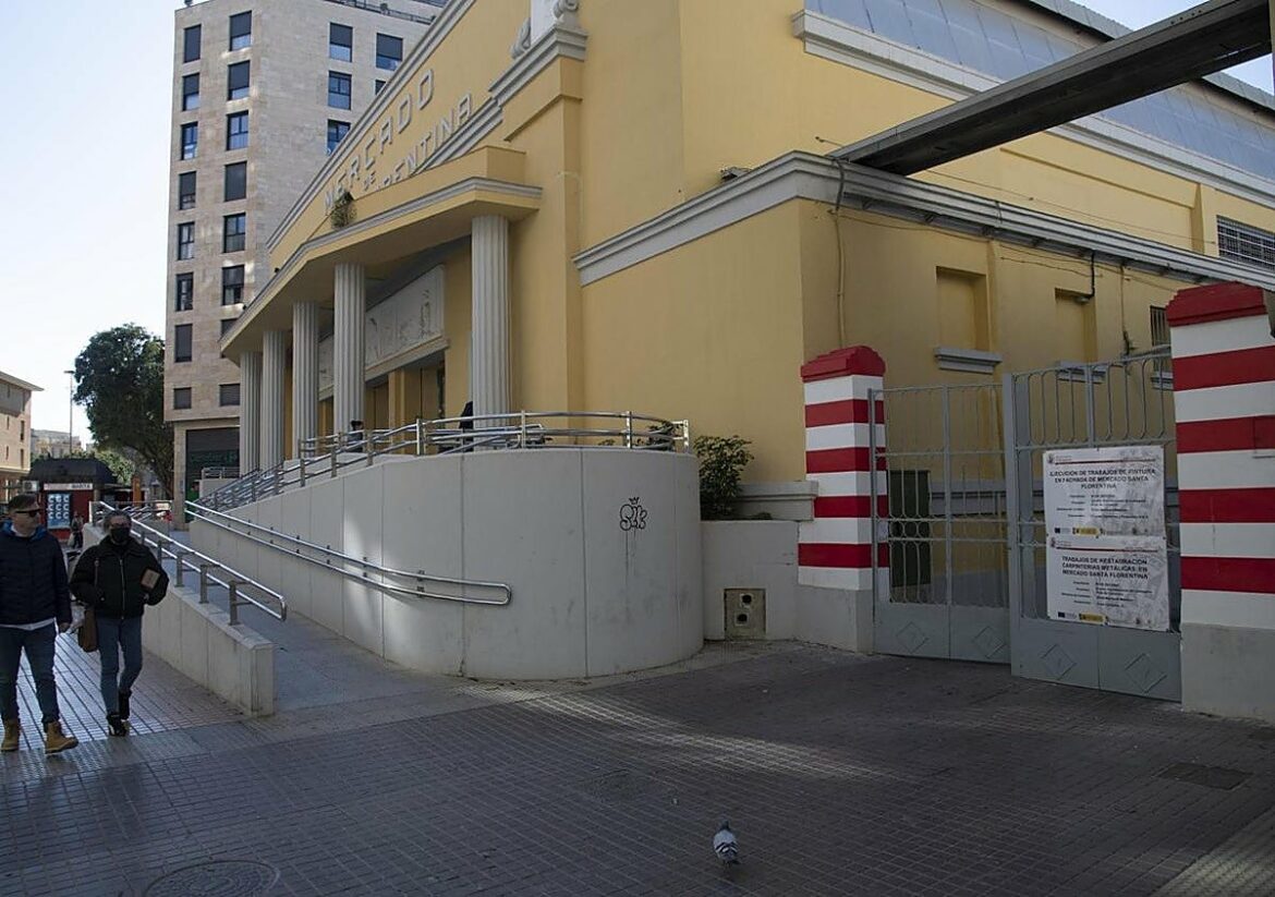 Reclaman que abra al público el aparcamiento del Mercado Santa Florentina de Cartagena