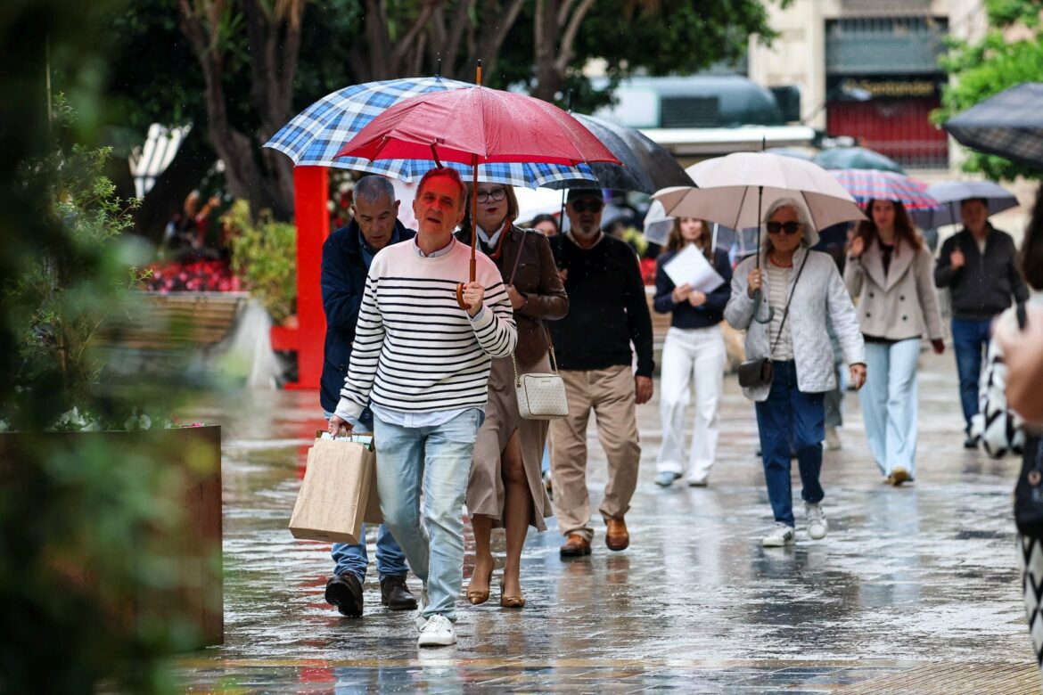 Activado el aviso amarillo por lluvia para este miércoles en el Noroeste de la Región