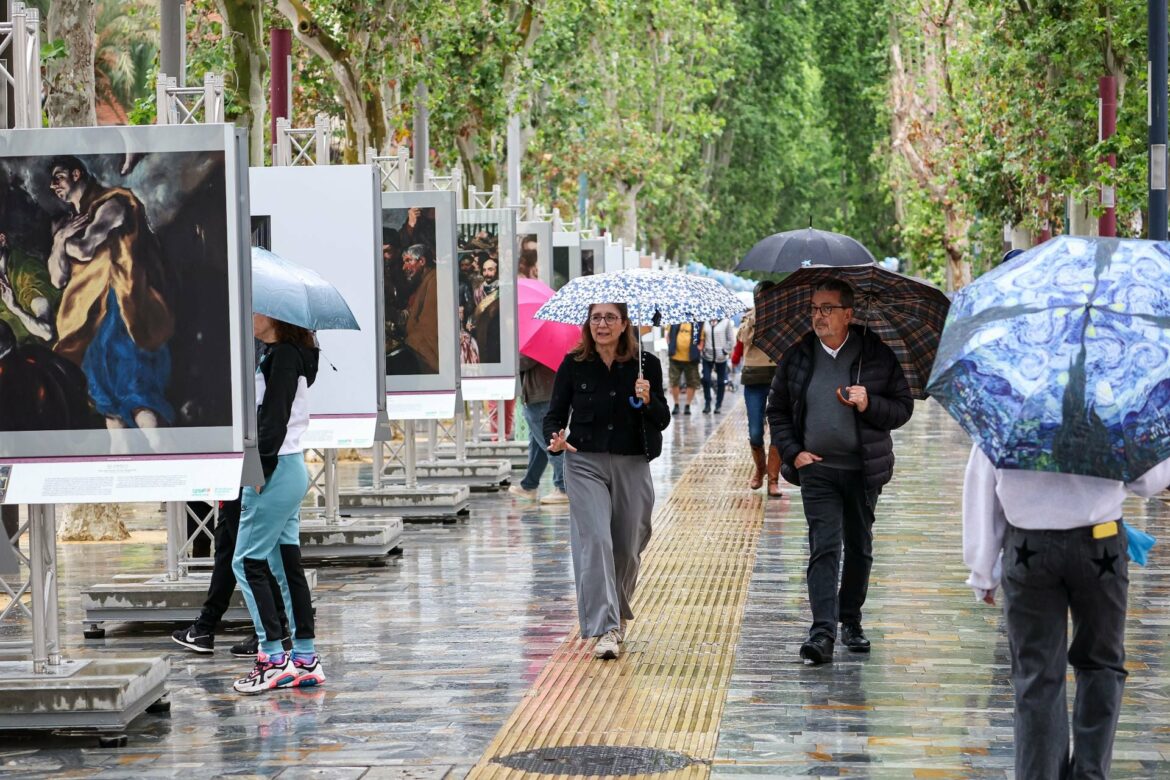 Aemet alerta de lluvia, tormentas y granizo en toda la Región de Murcia