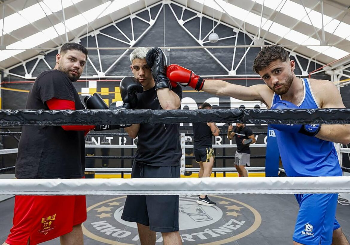 El boxeo murciano mide su pegada