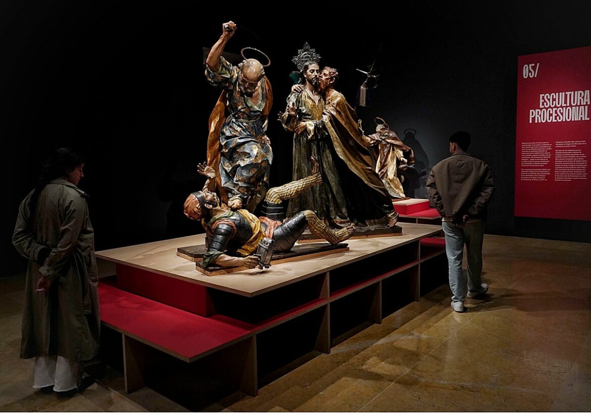 Salzillo para el tiempo en el Museo Nacional de Escultura de Valladolid