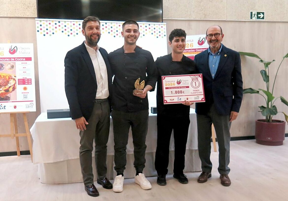 El restaurante Pequeños Lujos gana el Premio de Cocina 2026 Quesos de Murcia con Denominaciones de Origen Protegidas