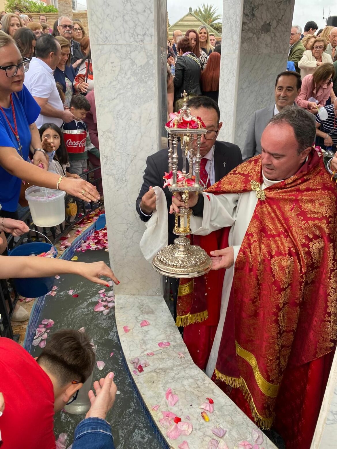 Bendición en Ulea para el pueblo y las cosechas