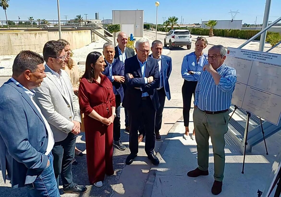 La Región asume la conexión de la depuradora de Torre Pacheco