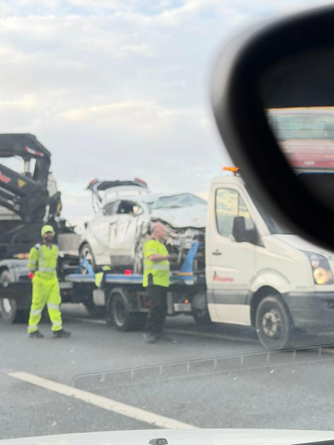 Un accidente en Molina deja más de 4 kilómetros de retenciones en la autovía MU-32