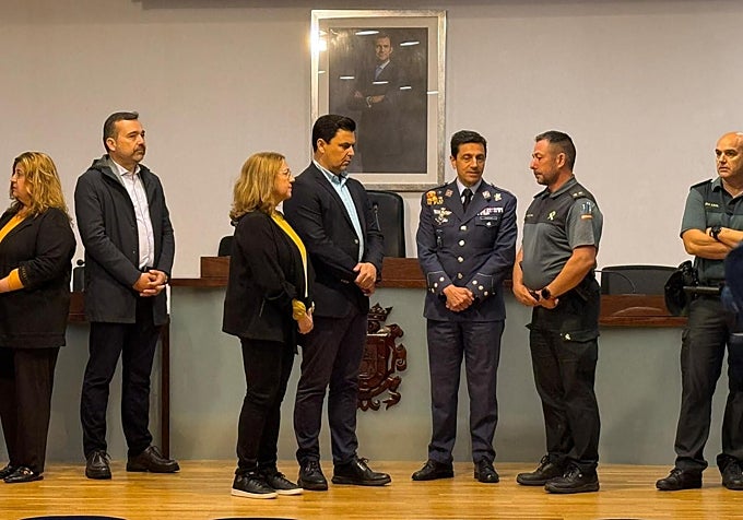 Luto en San Javier por el guardia civil fallecido durante una persecución a una narcolancha