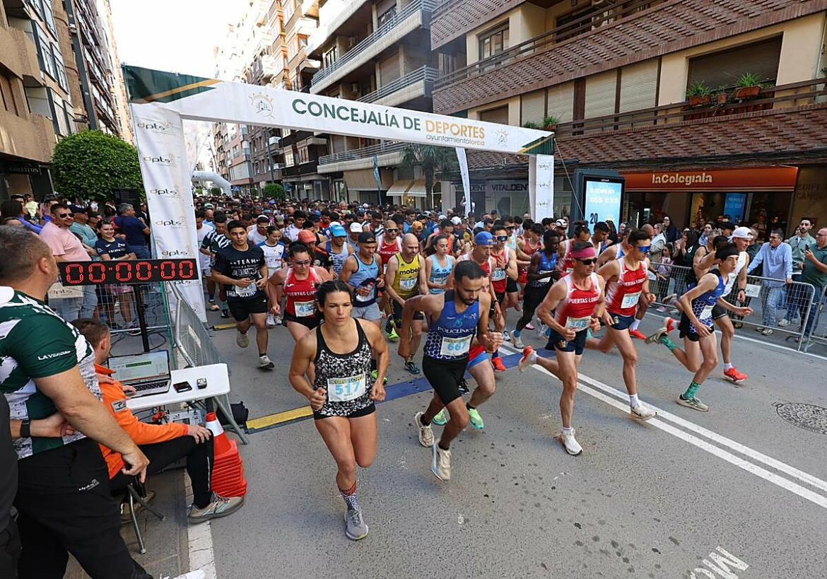 Mario Molina y Mari Carmen Romero, ganadores del ‘Corre por Lorca’