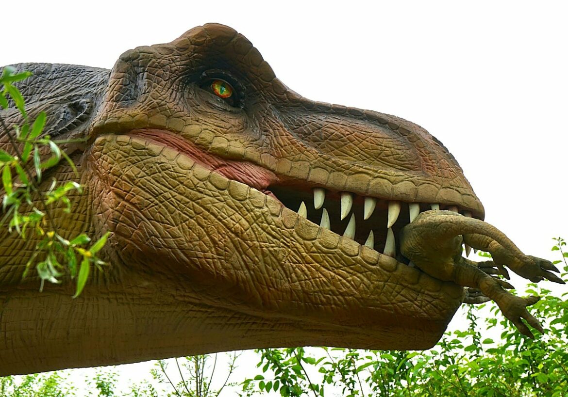 La exposición de dinosaurios que puedes visitar gratis esta semana en Murcia