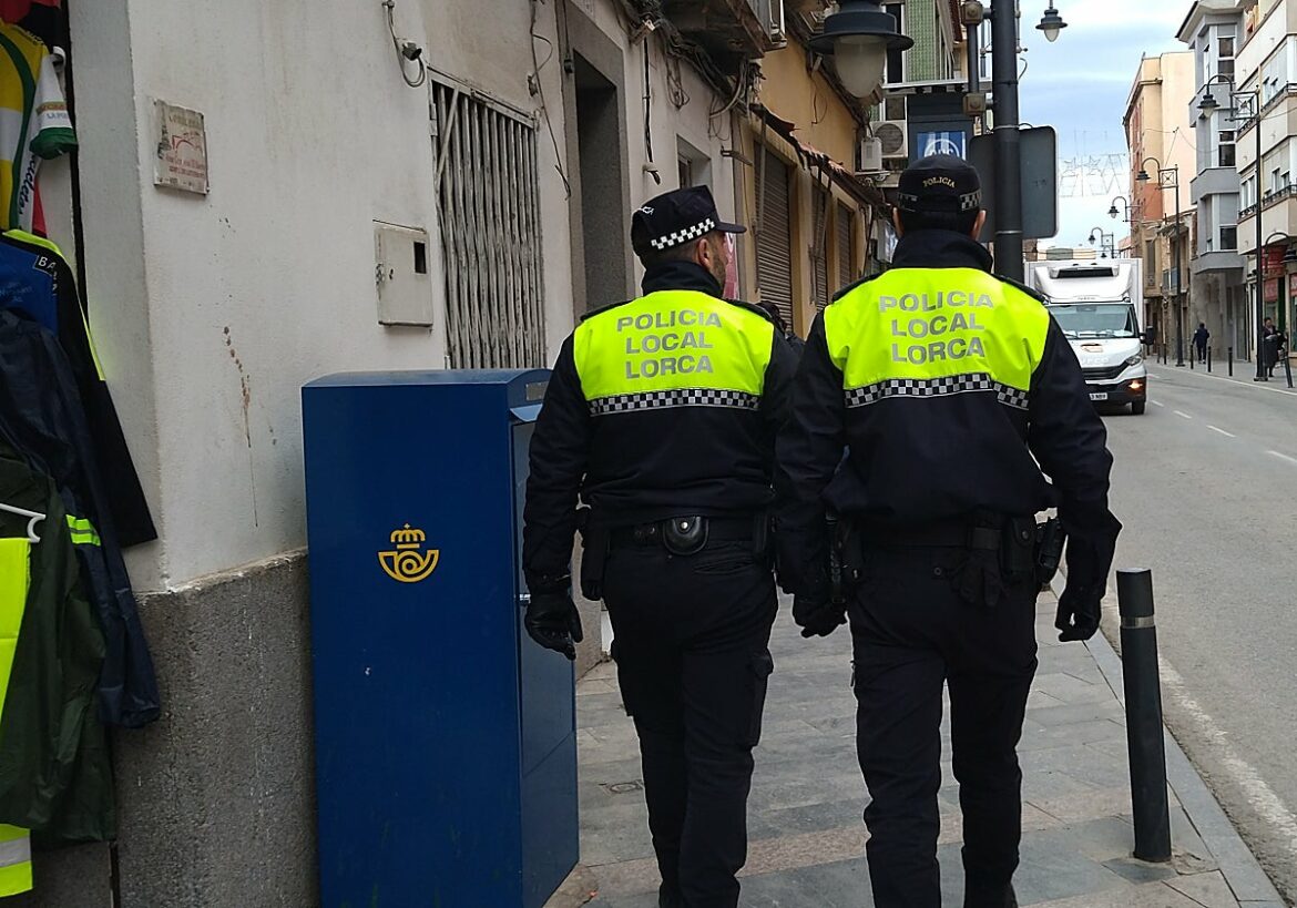 Detenidas nueve personas en Lorca en una semana por delitos contra el patrimonio y tráfico de drogas