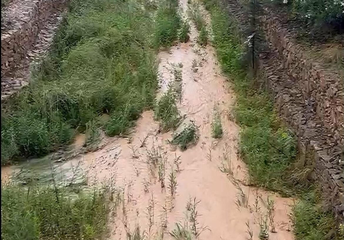 Otra tormenta descarga granizo en la costa y 40 litros en Cartagena