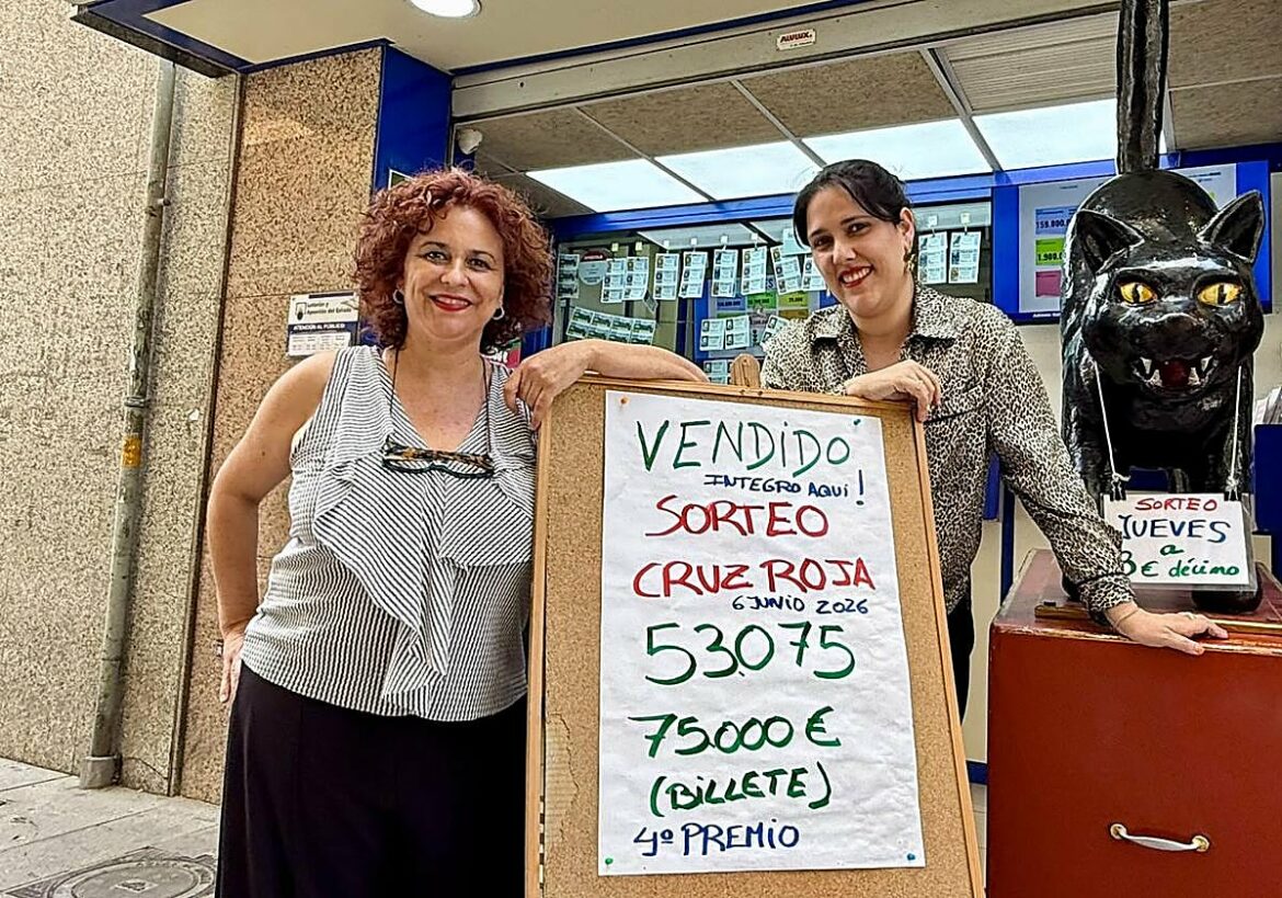 El sorteo de la Cruz Roja de la Lotería Nacional deja 750.000 euros en Murcia