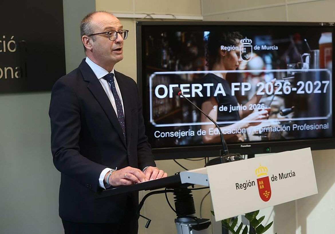 La oferta de FP en la Región aumenta en los grados más demandados con plazas semipresenciales