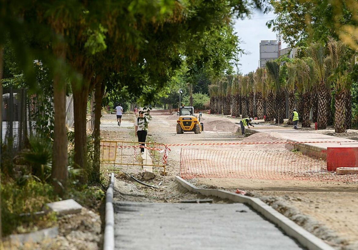 Beniaján contará con un nuevo jardín al paso de la Vía Verde