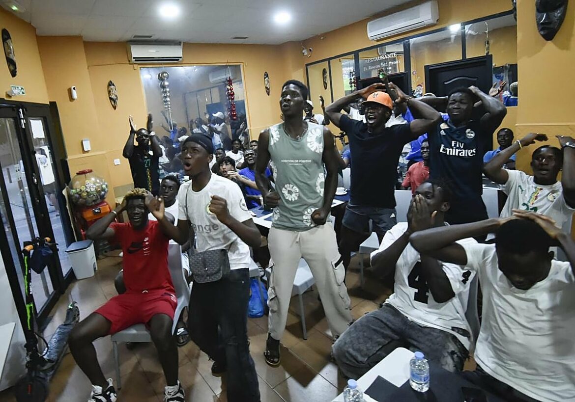 El Mundial se vive en wólof en San Andrés