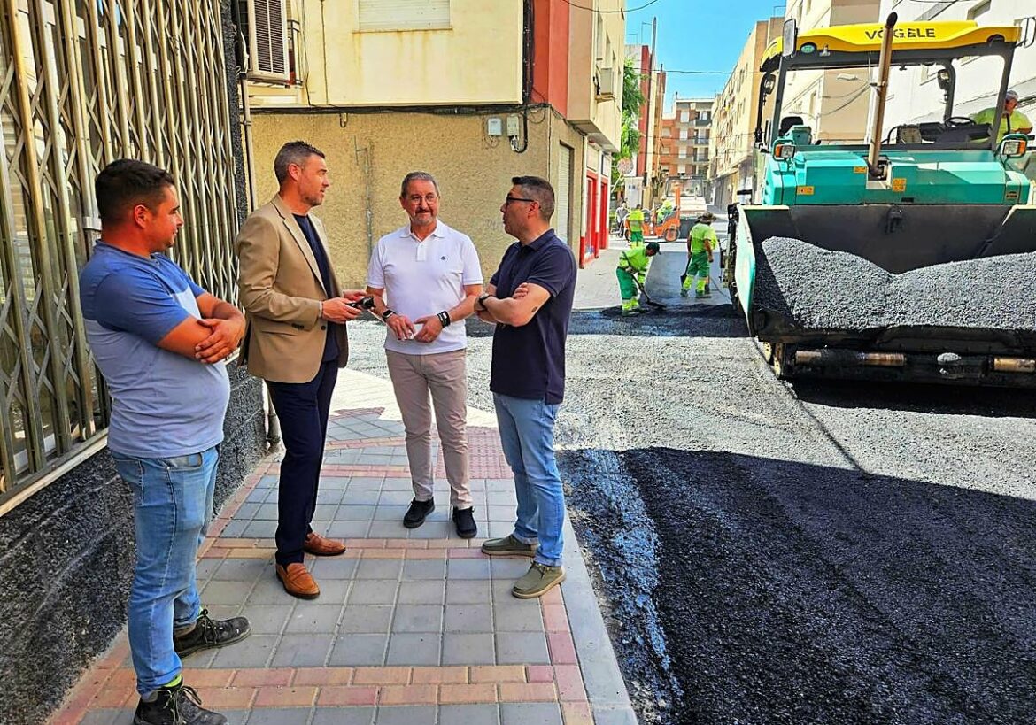 La reforma de la calle Asturias mejora la movilidad en el centro de Caravaca de la Cruz