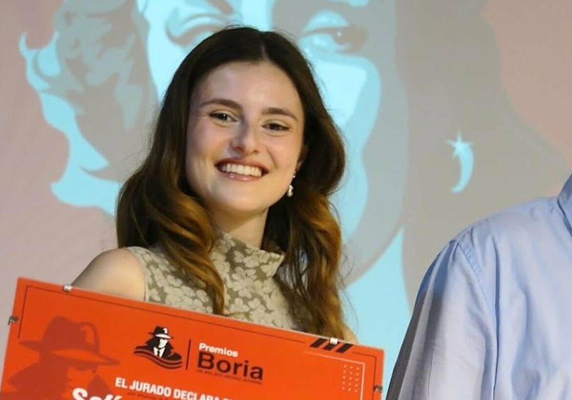 La alumna de la UPCT Sofía Rama gana los Premios Boria de Cartagena Negra