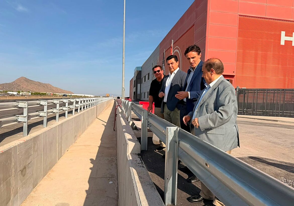 La Consejería acaba el drenaje de la autovía del Mar Menor y desoye al alcalde de Los Alcázares