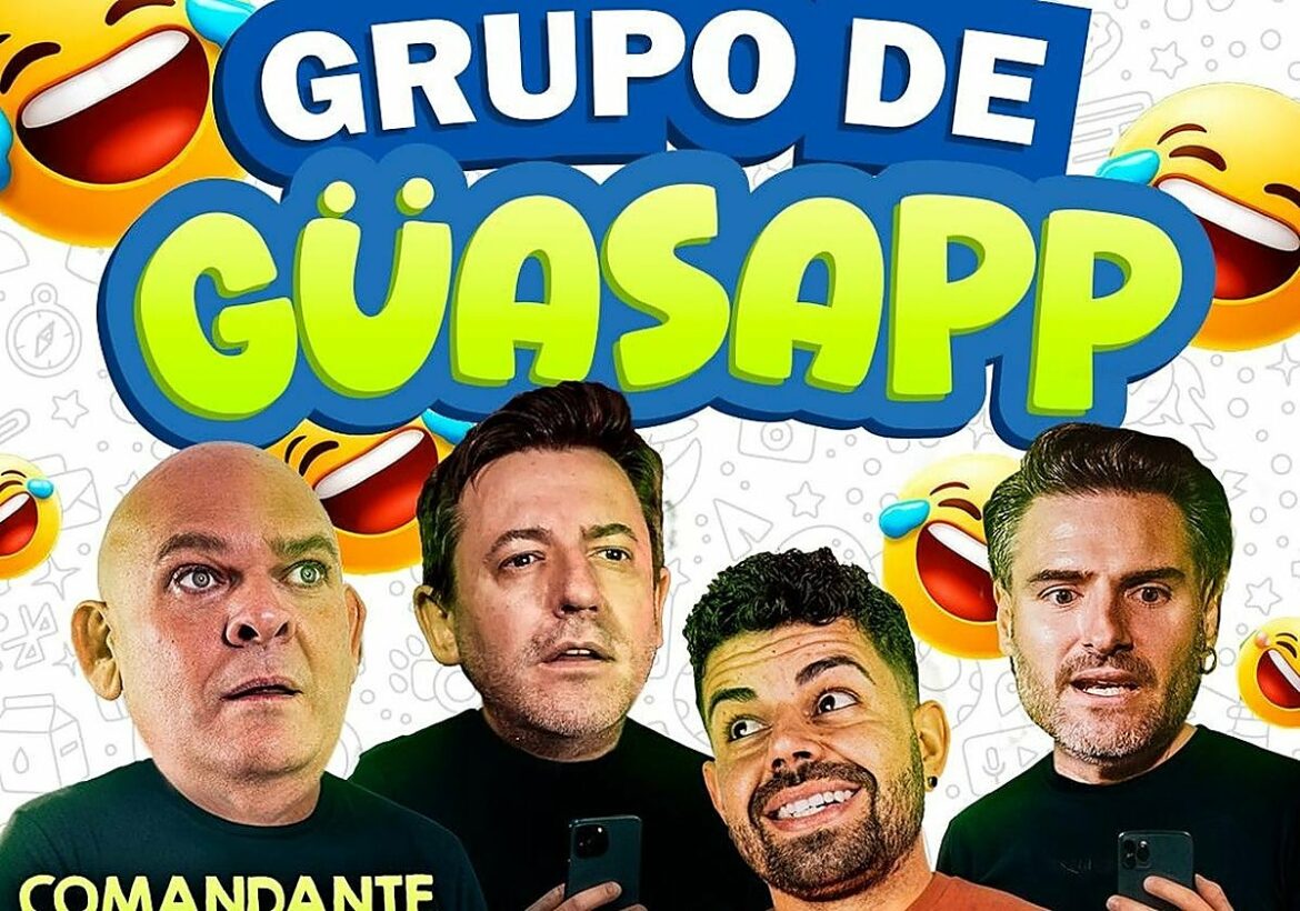 Comandante Lara, David Navarro, Guelmi y Pedro Ángel Roca se unen en ‘Grupo de Guasapp’, la cita más divertida del verano